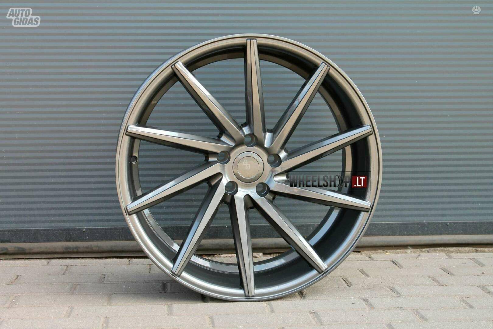 EU-B1059 Gloss Graphite rims