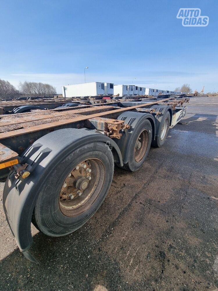 Krone 0 m Priekaba konteinerių važiuoklė