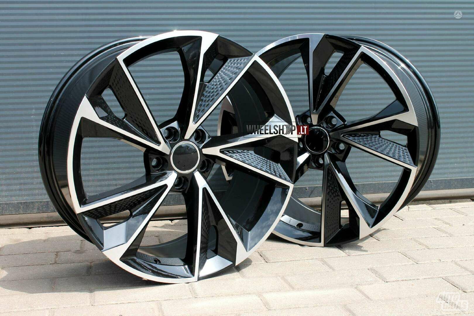 EU-B1566 Black Polished rims