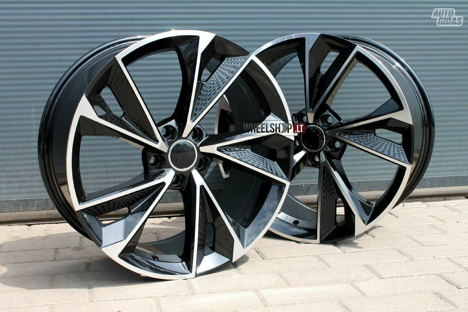 EU-B1566 Black Polished rims