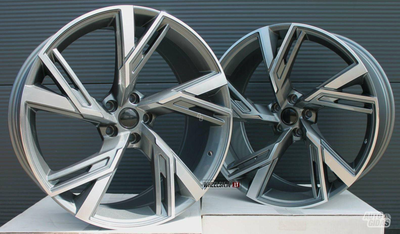 Audi EU-B1571 Grey Polished light alloy R22 rims