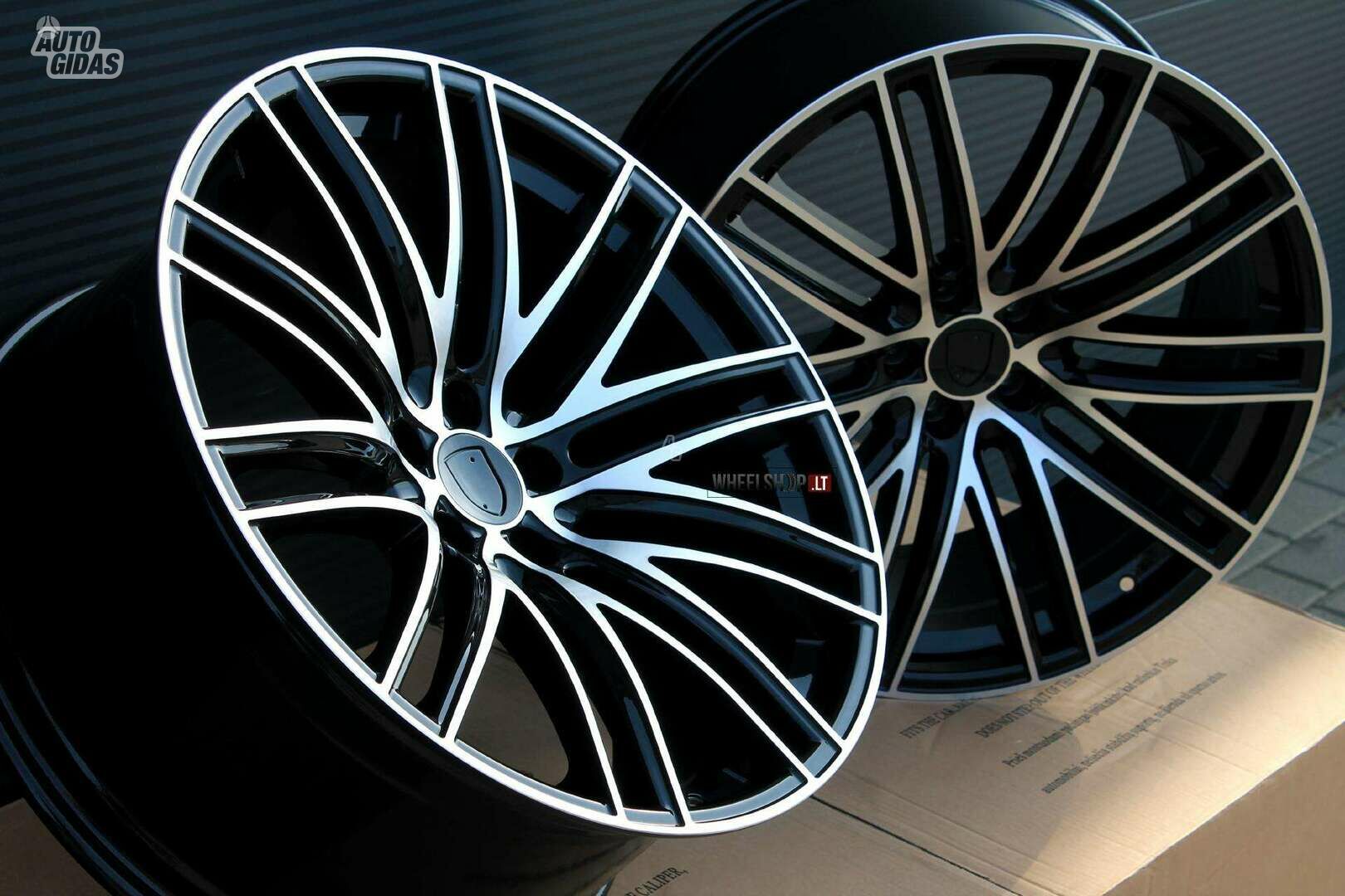 Porsche EU-B1271 Black Polished light alloy R20 rims