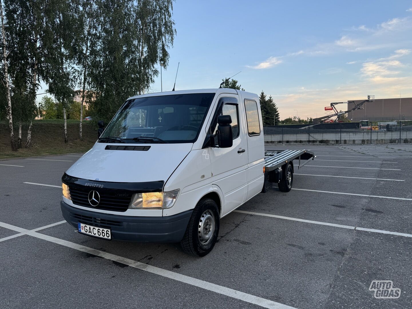 Mercedes-Benz Sprinter 2000 m Autovėžis