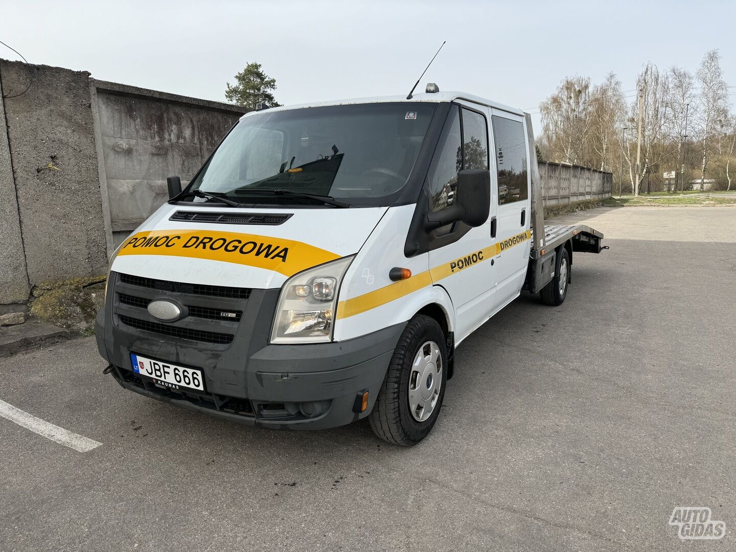 Ford Tranzit 2008 y Car transporter