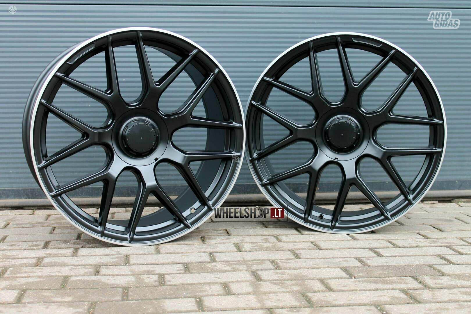 EU-B1766 Black Polished rims