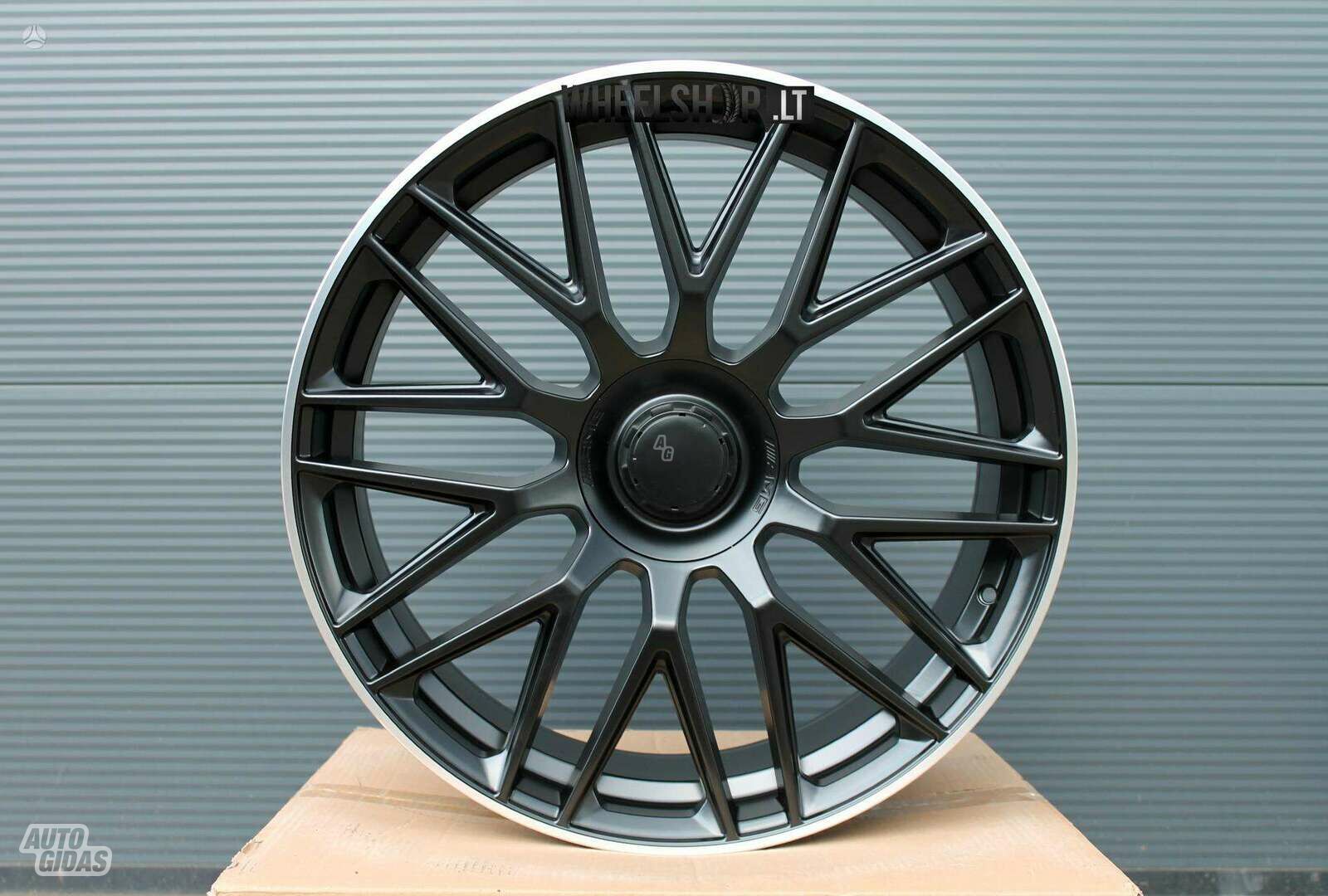 EU-B1766 Black Matt rims