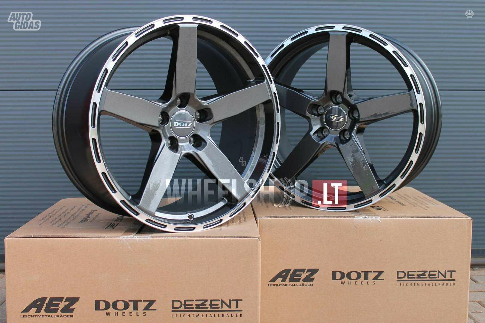 Dotz MarinaBay Dark light alloy R19 rims