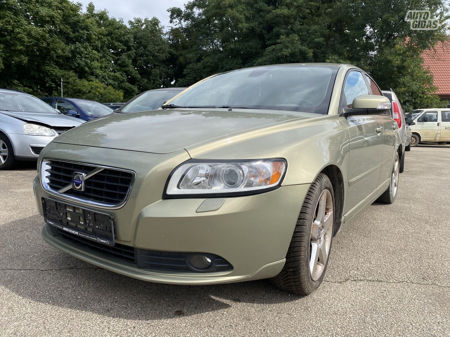 Volvo S40 II 2008 m dalys