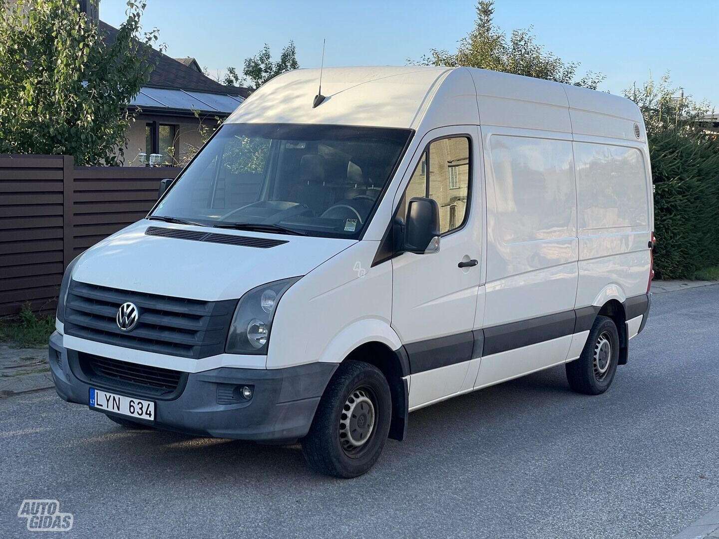 Volkswagen Crafter 2012 г Грузовой микроавтобус