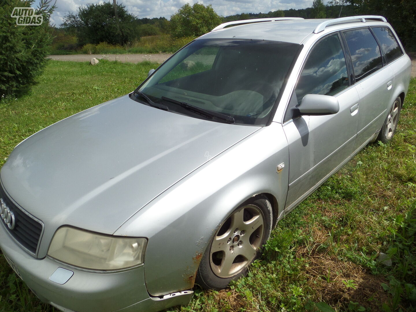 Audi A6 2004 m dalys