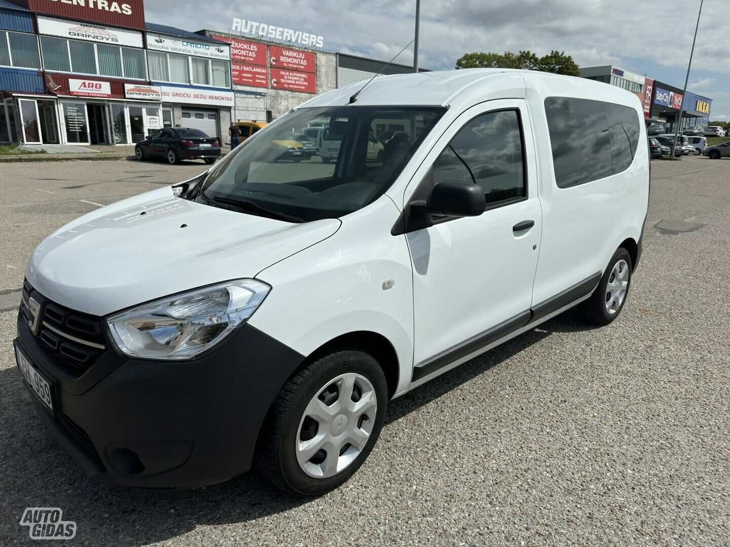 Dacia Dokker 2019 m Vienatūris