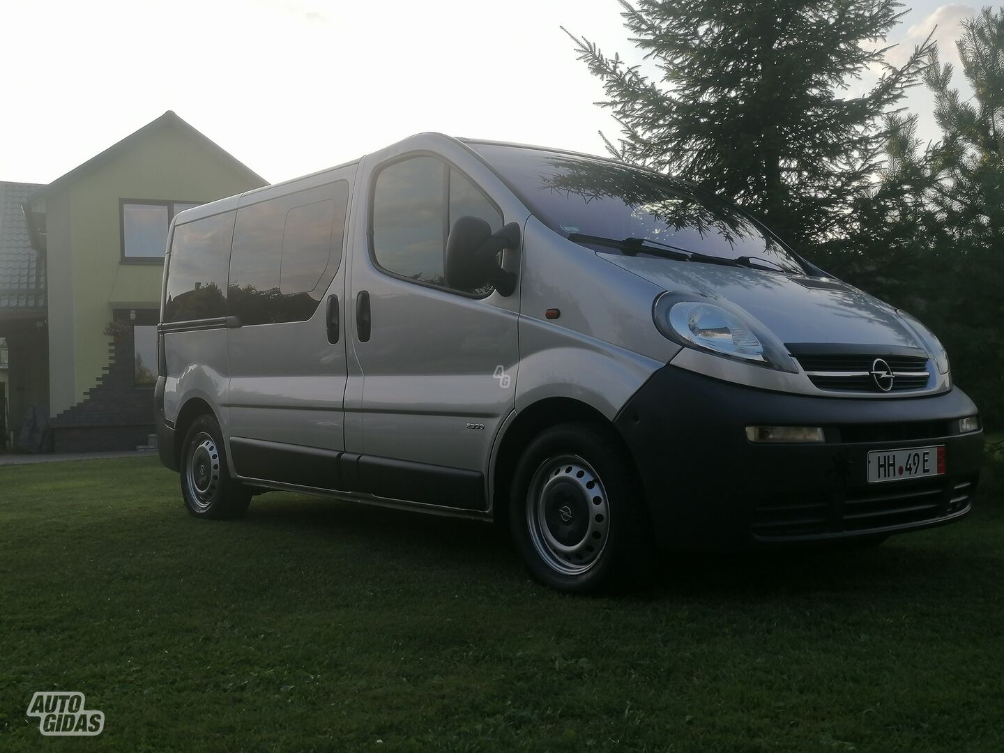 Opel Vivaro 2006 m Keleivinis mikroautobusas