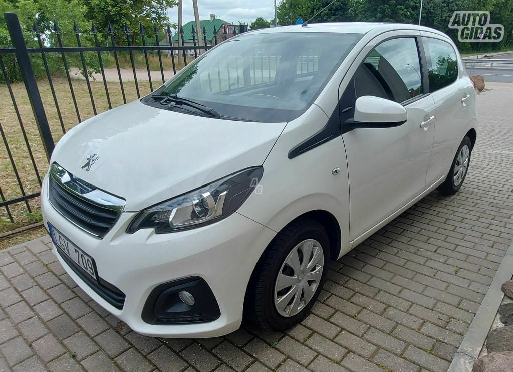 Peugeot 108 2017 m Hečbekas