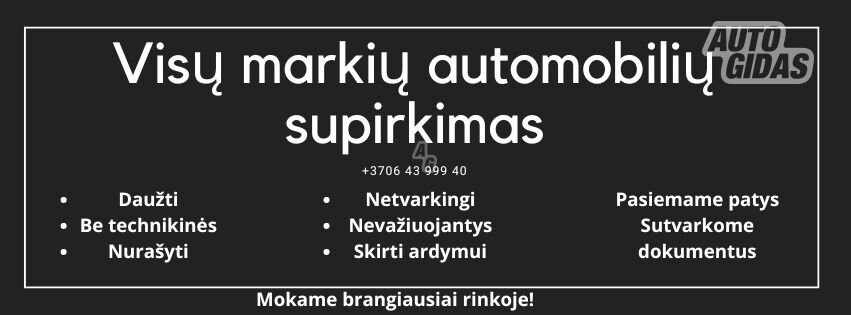 Brangiai superkame automobilius ardymui