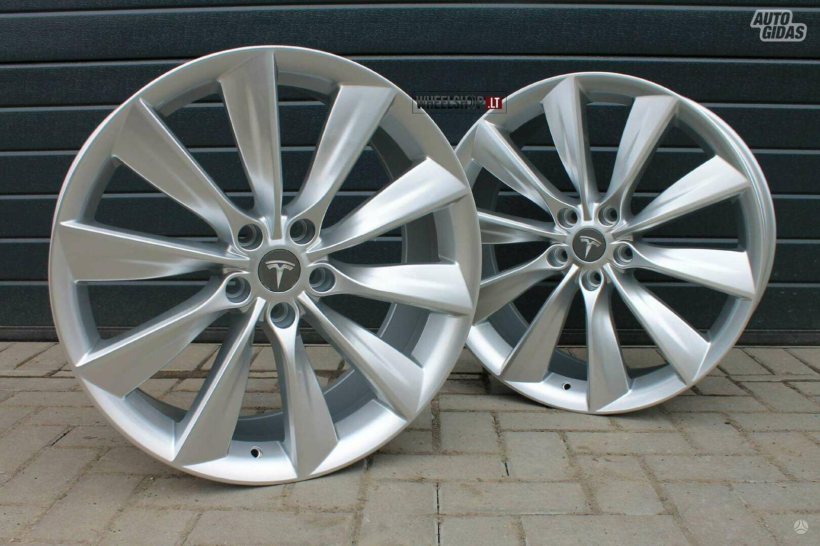 Jack EU-B1385 Style Silver rims