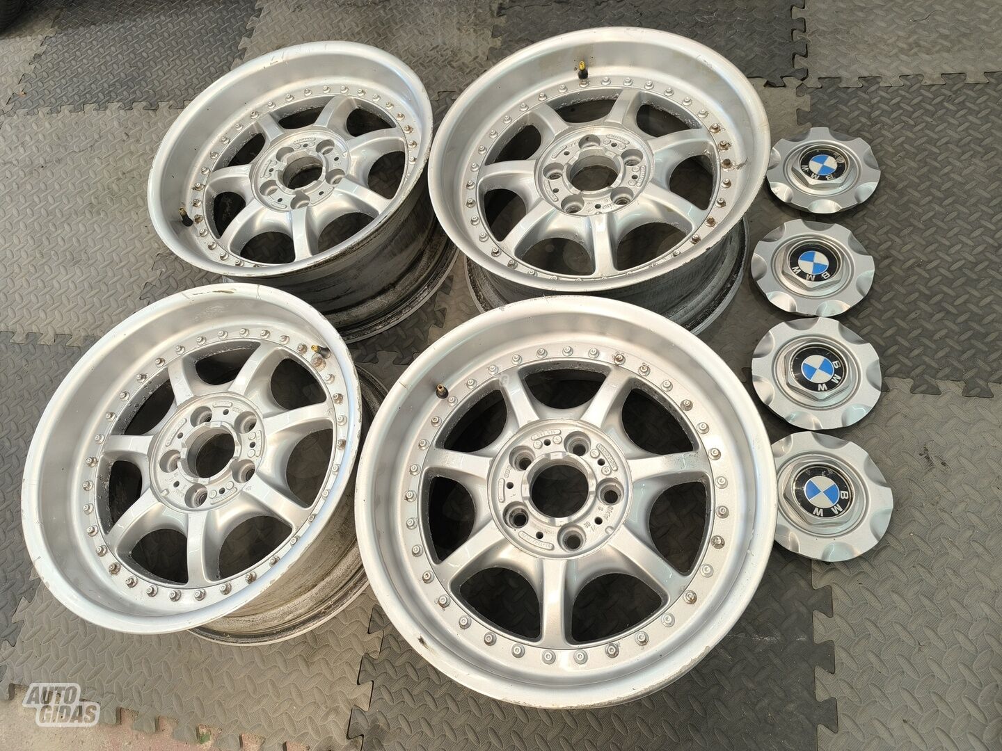 BBS RT 107 lengvojo lydinio R17 ratlankiai