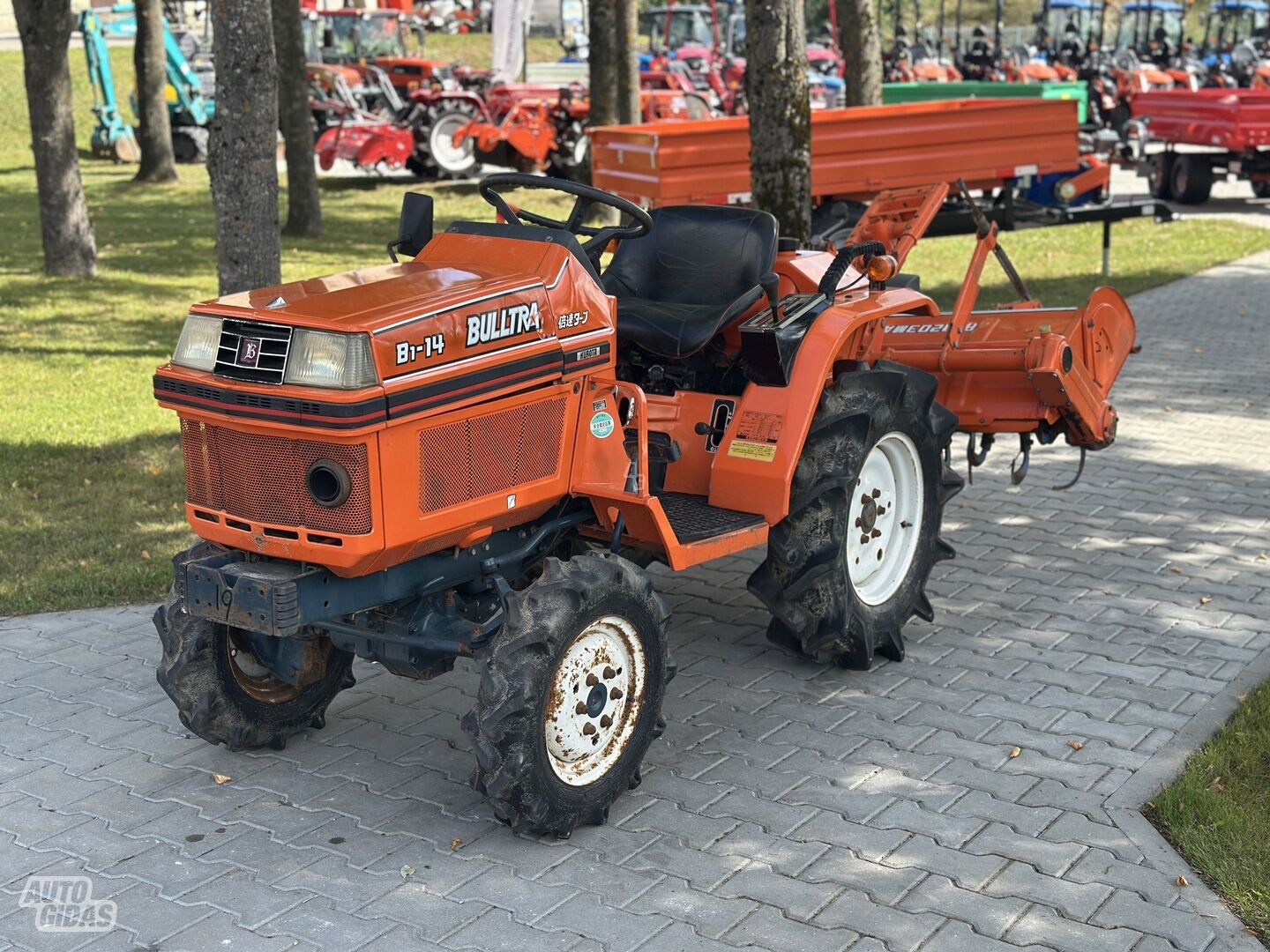 Kubota B1-14 SU DEFEKTAIS 1985 m Traktorius