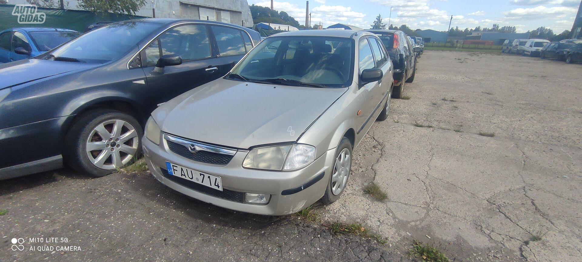 Mazda 323 1999 m dalys