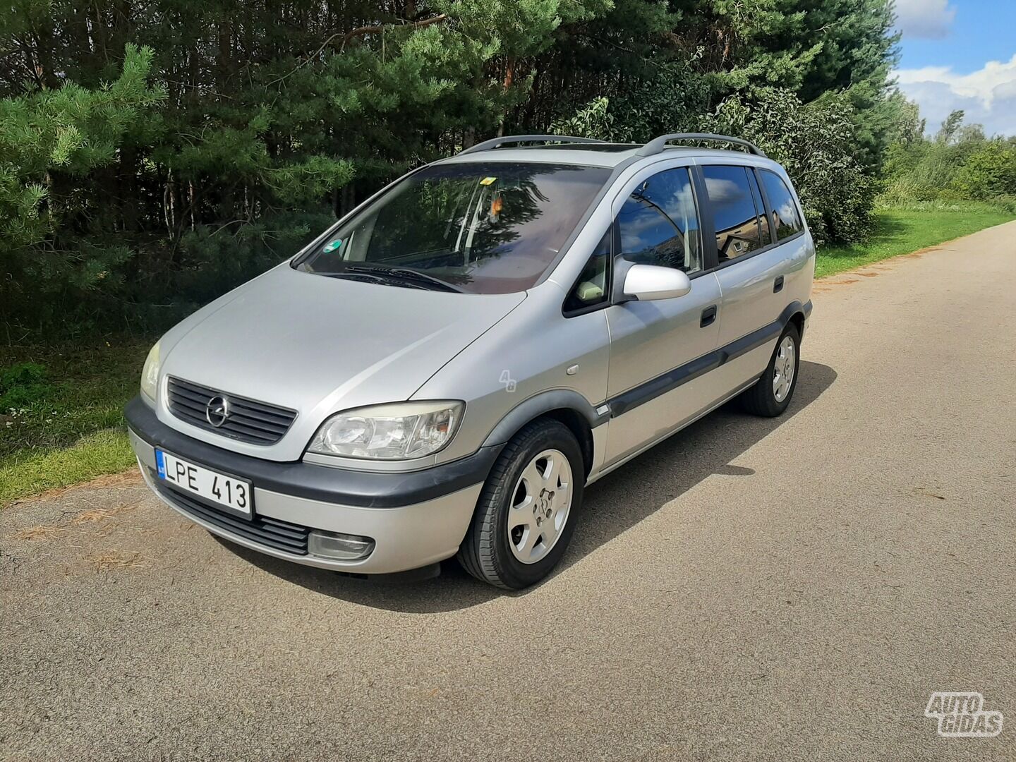 Opel Zafira A DTI Elegance 2001 г