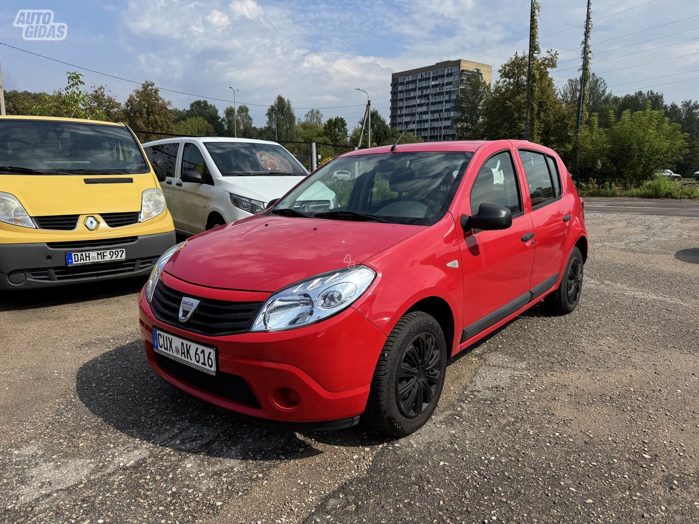 Dacia Sandero 2009 m Hečbekas