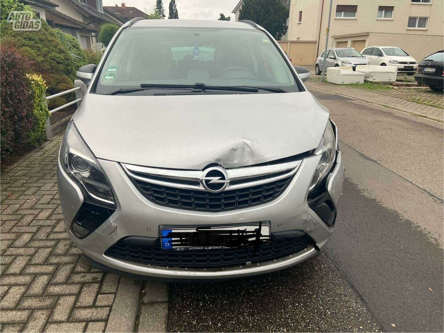 Opel Zafira 2014 г Минивэн