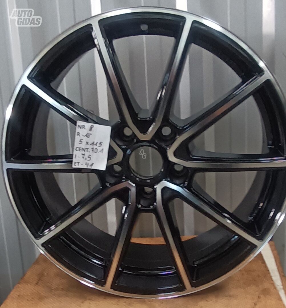 Nr8 light alloy R18 rims