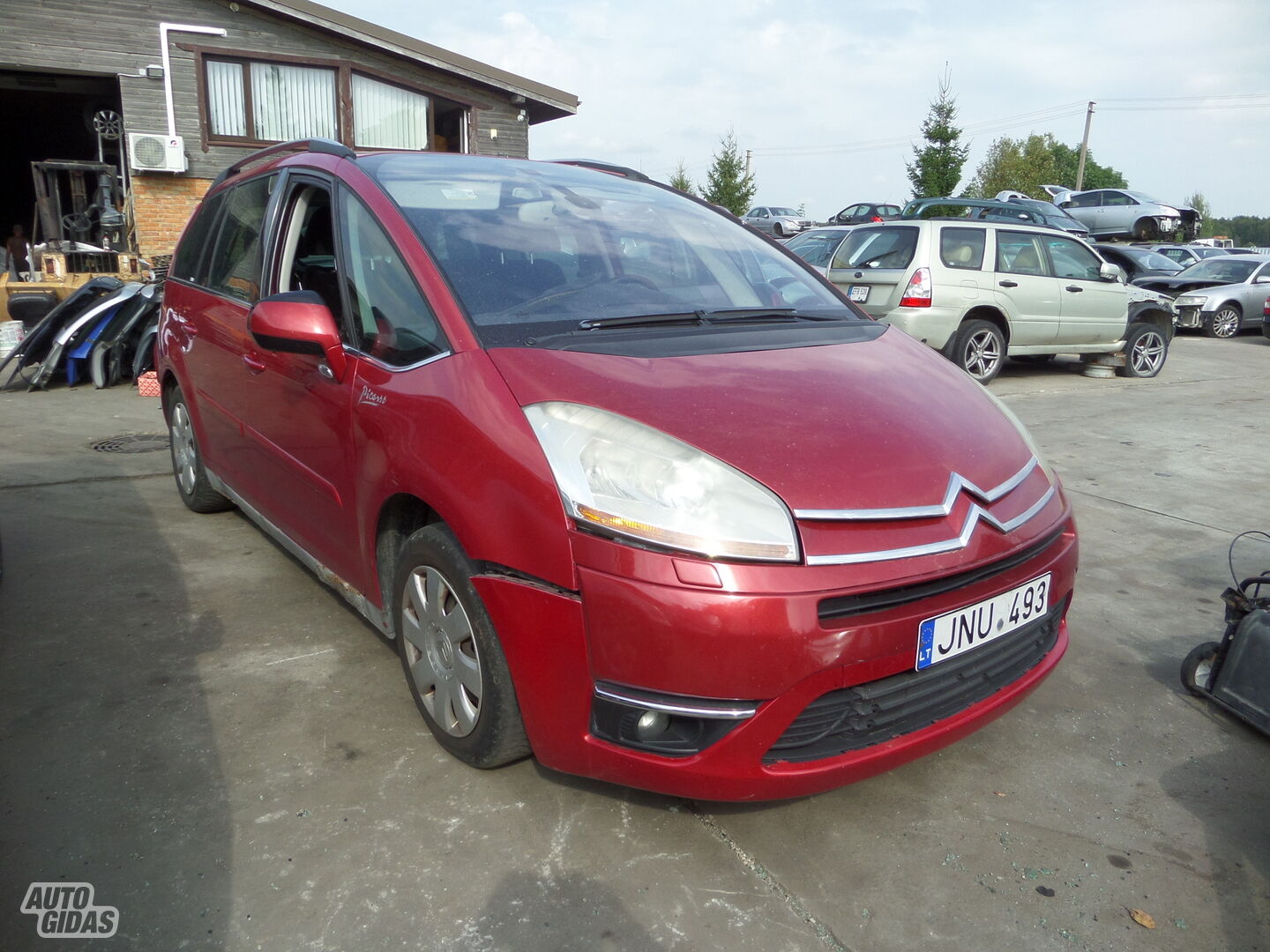 Citroen C4 Picasso 2008 m dalys