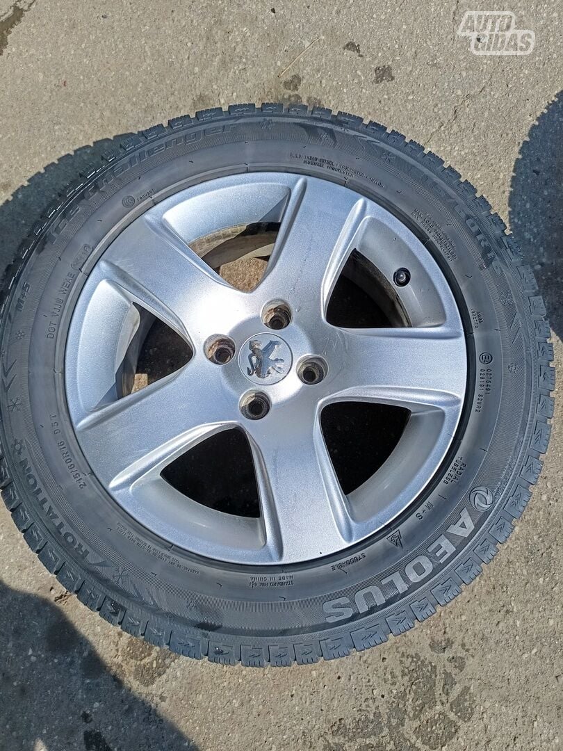 Light alloy R16 rims