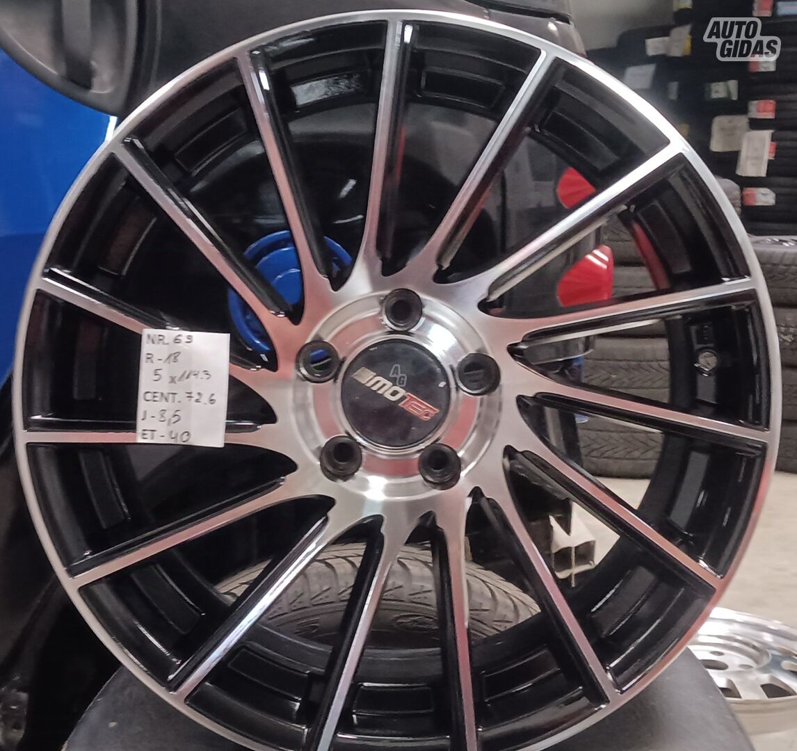 Nr69 light alloy R18 rims