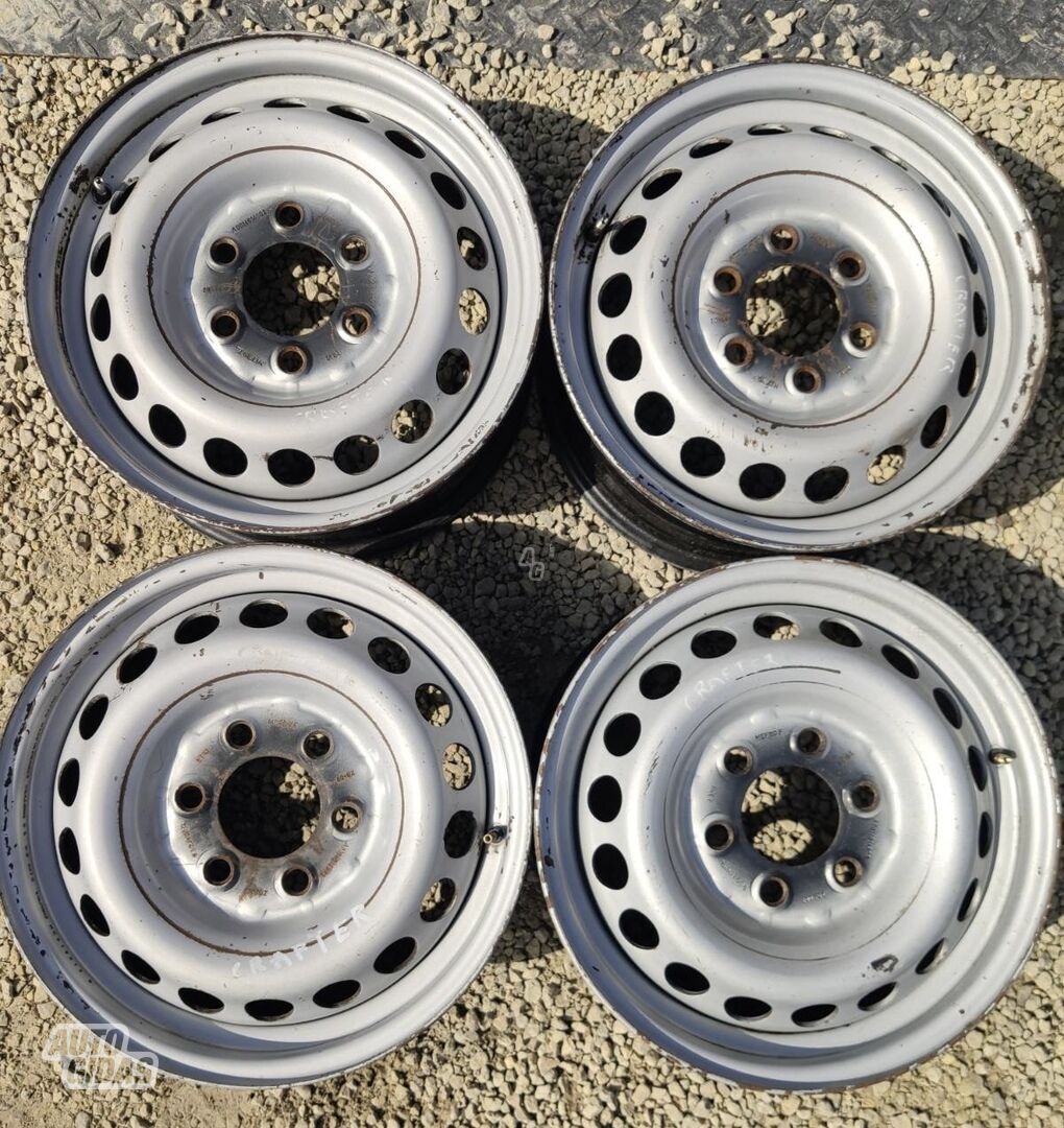 Steel stamped R16 rims