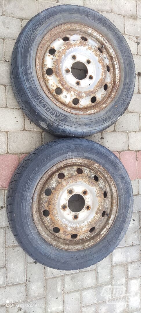 Movano steel stamped R15 rims