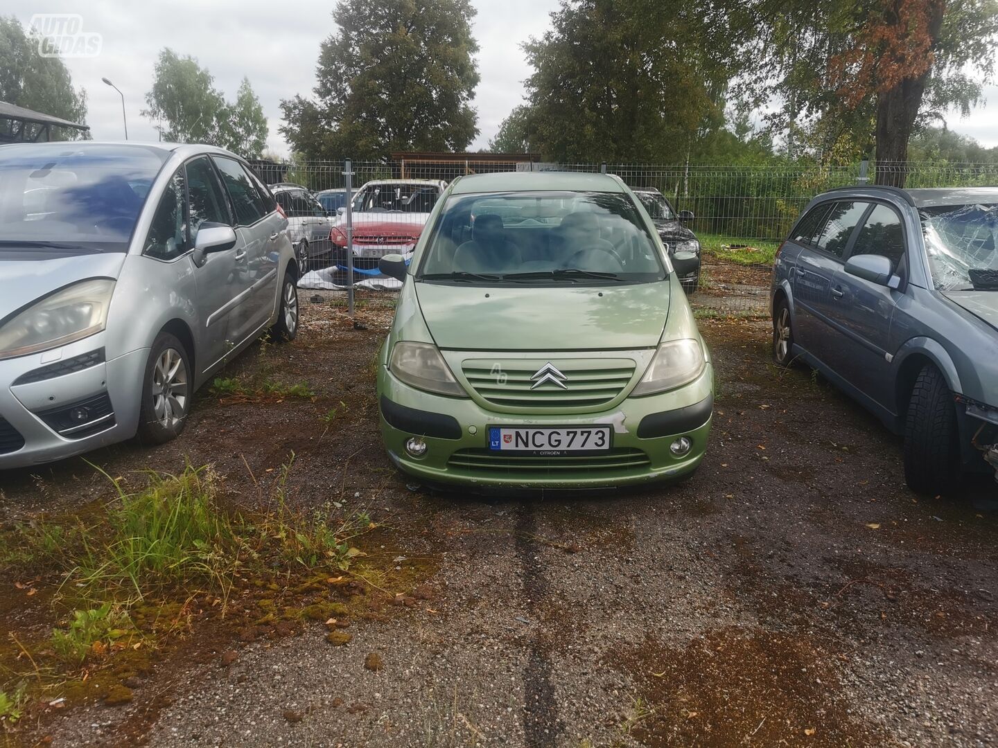 Citroen C3 I 2004 m dalys