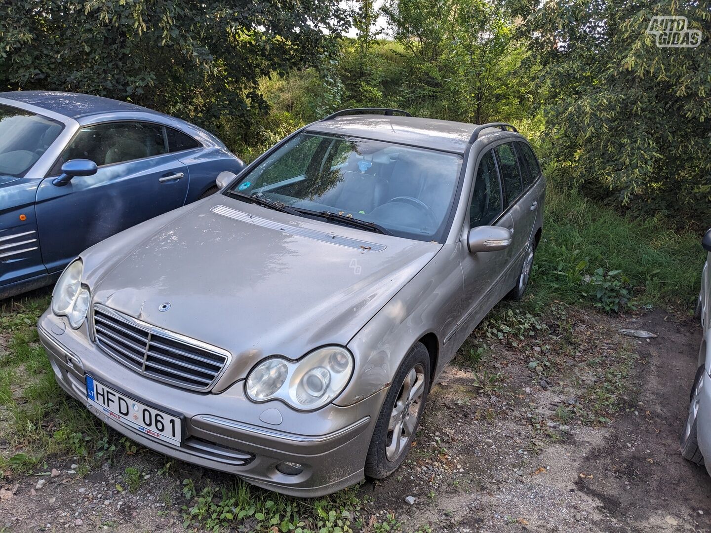 Mercedes-Benz C 200 2004 m dalys