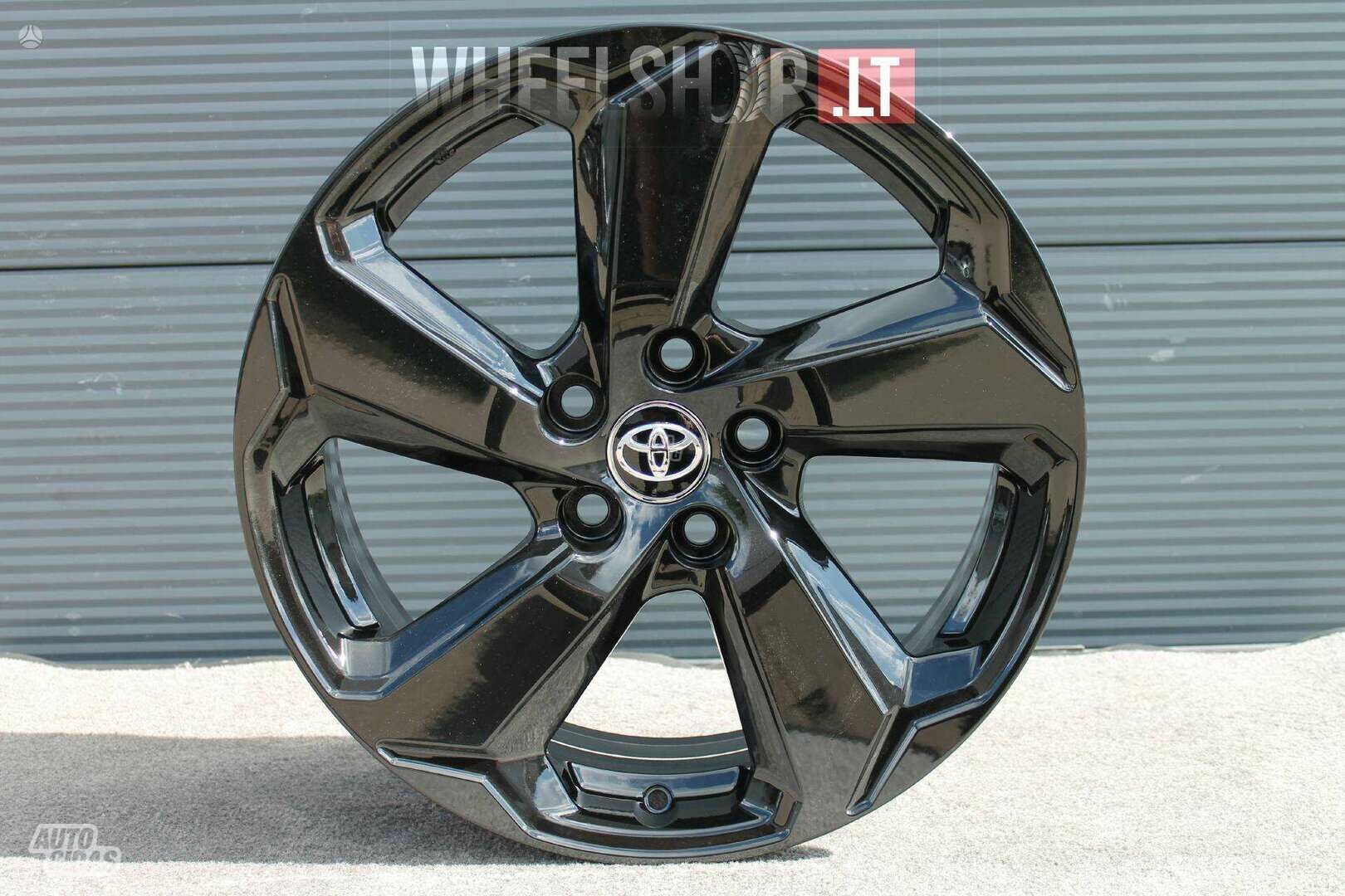 Toyota RAV4 EU-B1013 style Black light alloy R18 rims