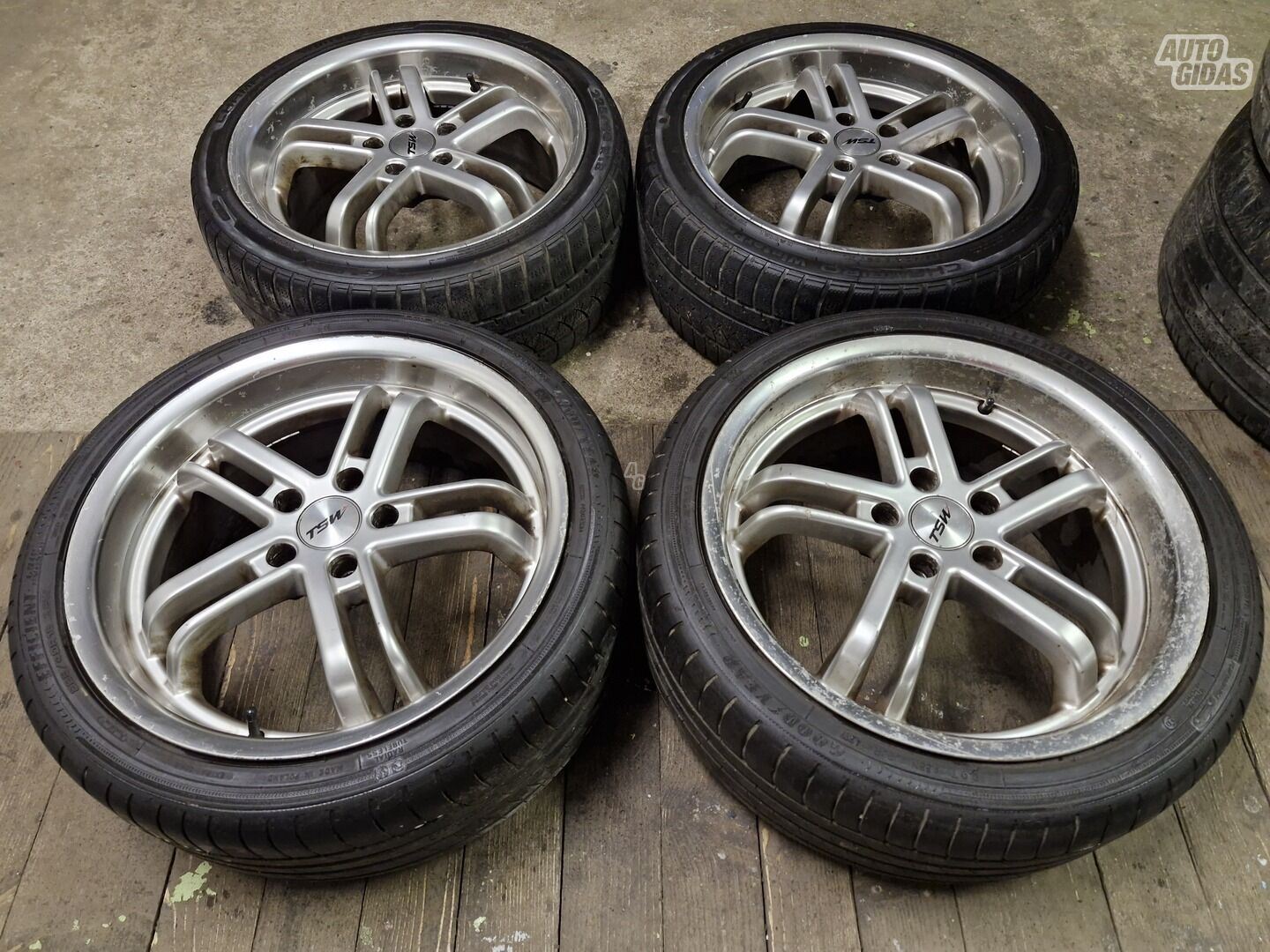 TSW Audi/Vw/MB light alloy R18 rims