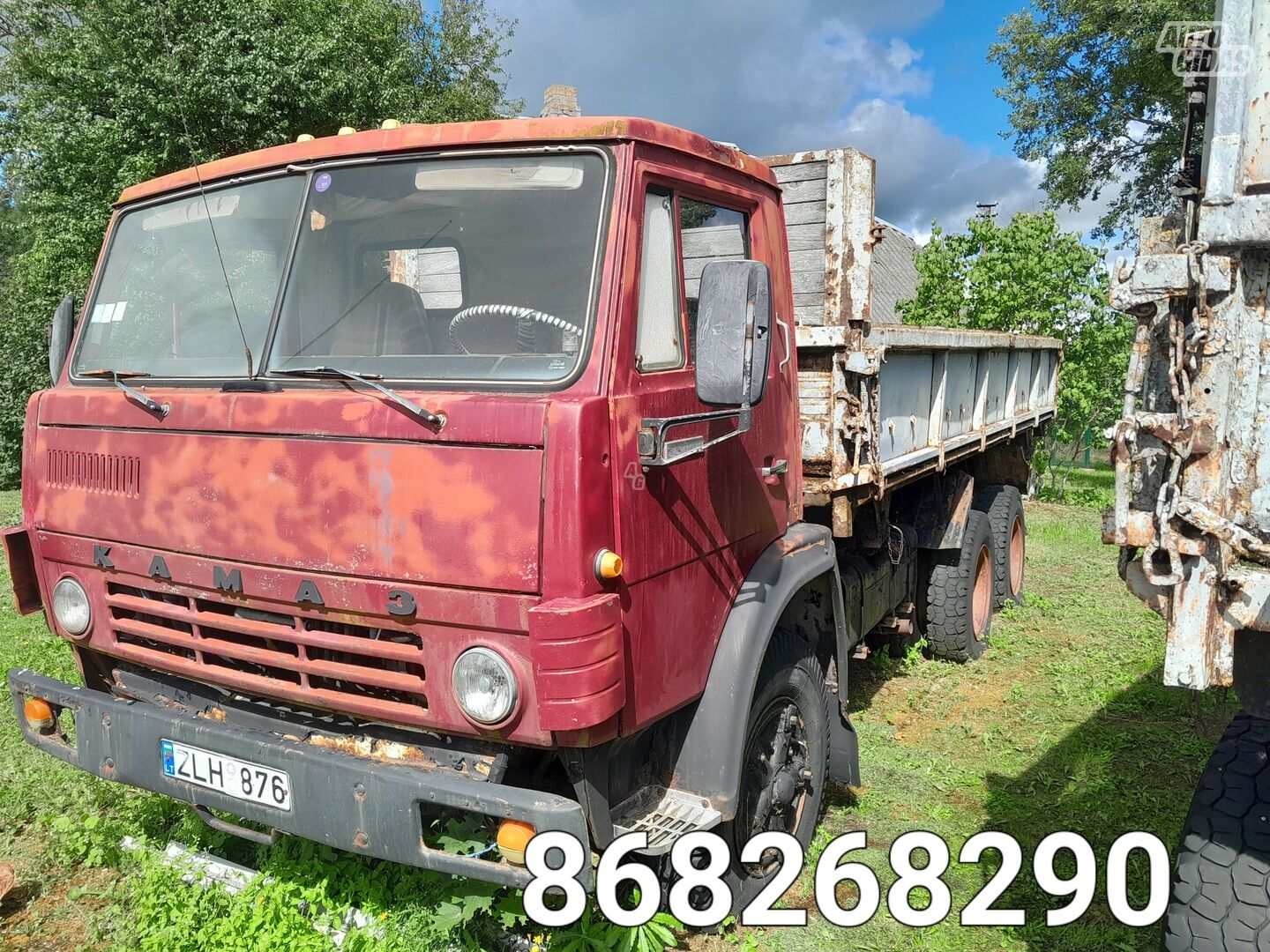 Грузовик больше 7,5т. Kamaz 55102 1991 г запчясти