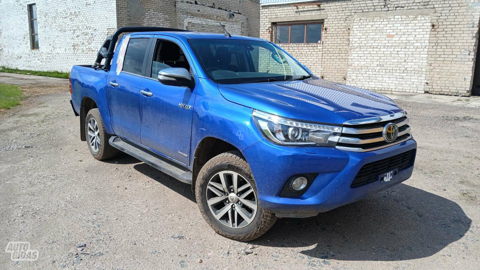 Toyota Hilux 2017 m dalys