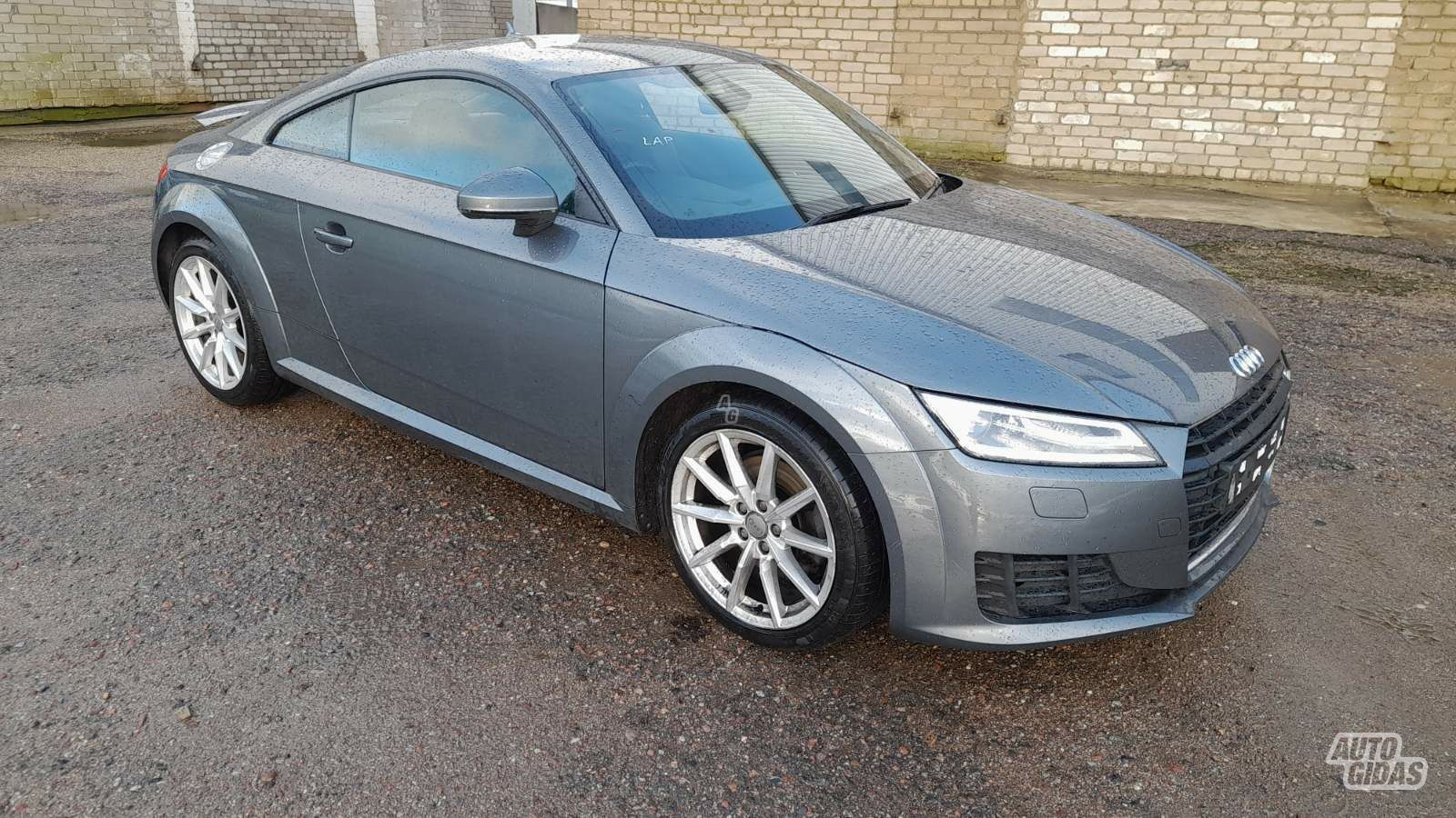 Audi Tt 2016 m dalys