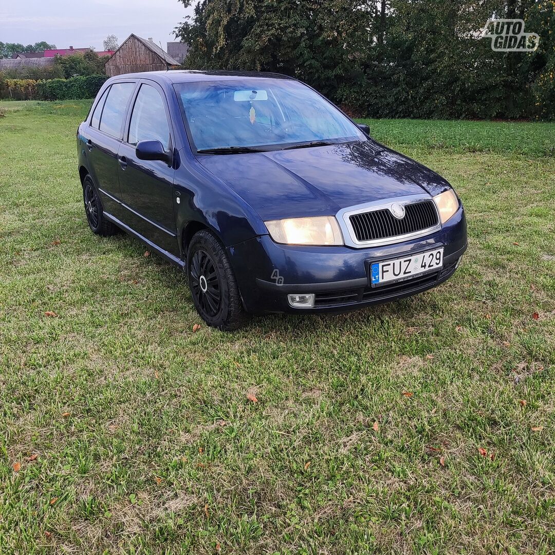 Skoda Fabia 2001 m Hečbekas