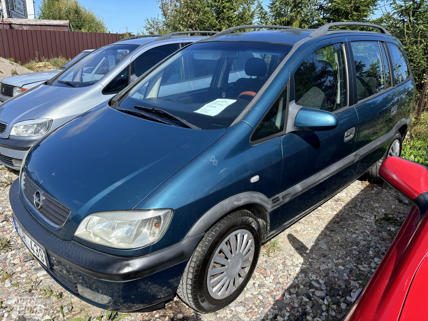 Opel Zafira 2001 m Vienatūris