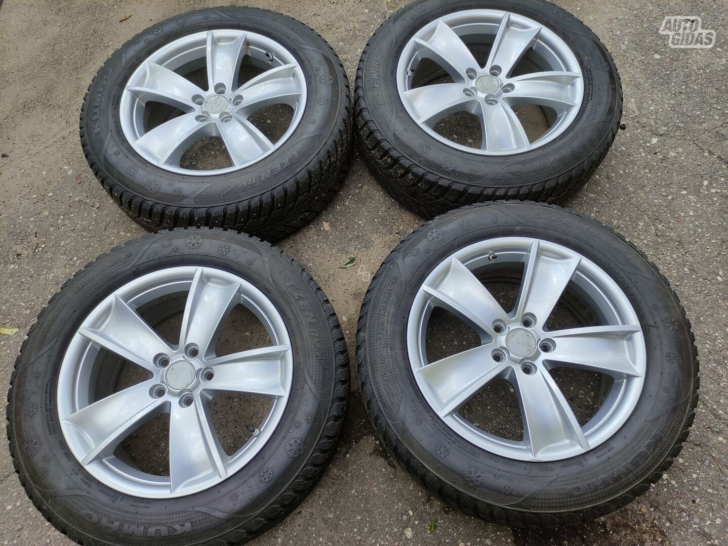 5 Zigen Kia-Mazda-Hyundai-Ho light alloy R18 rims