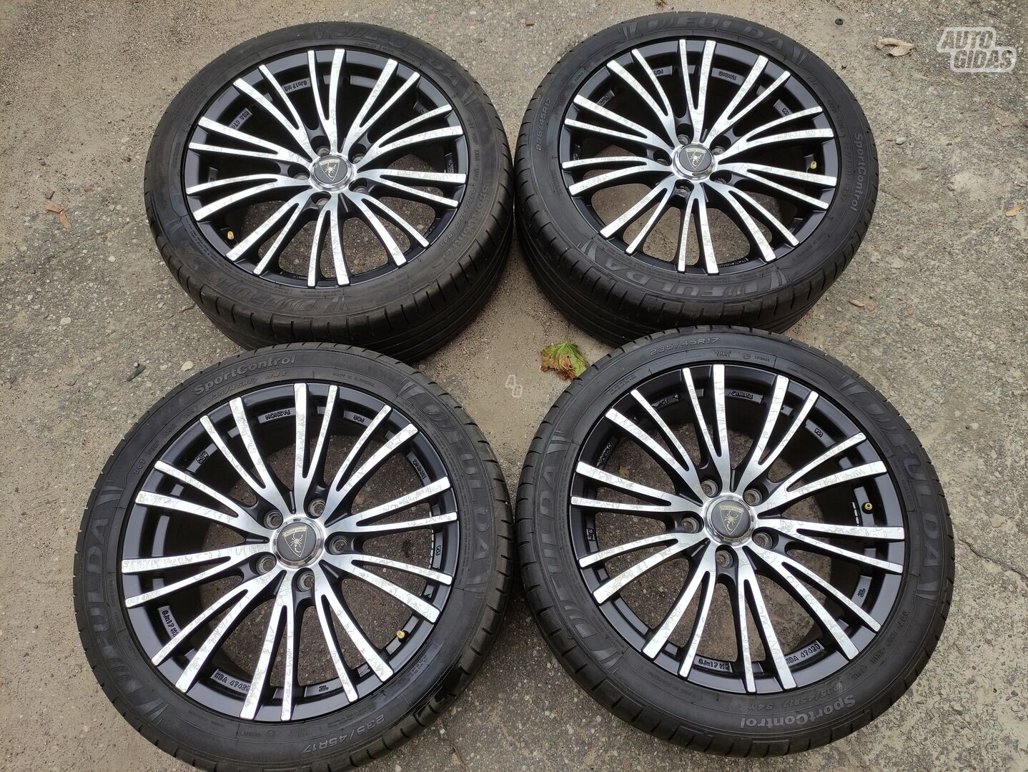 MSR Mercedes/Audi/VW Passat light alloy R17 rims