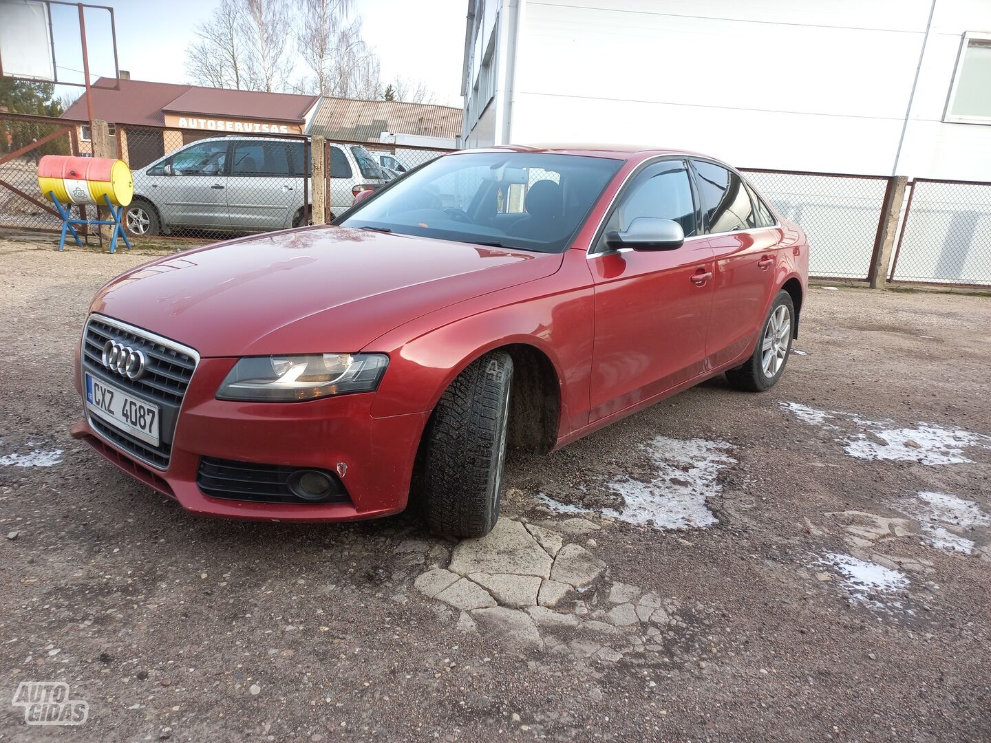 Audi A4 2008 m dalys