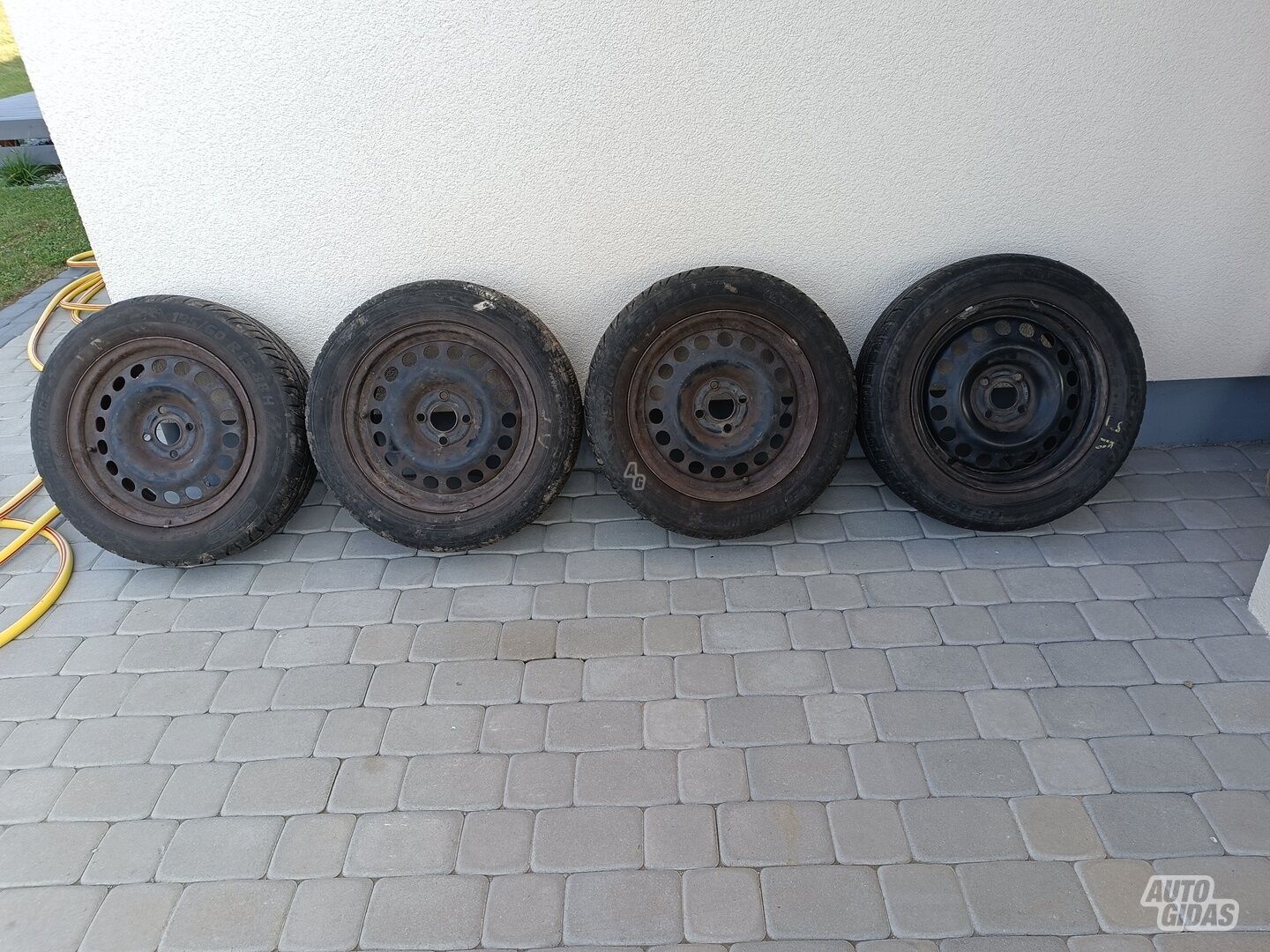 Opel Astra steel stamped R15 rims