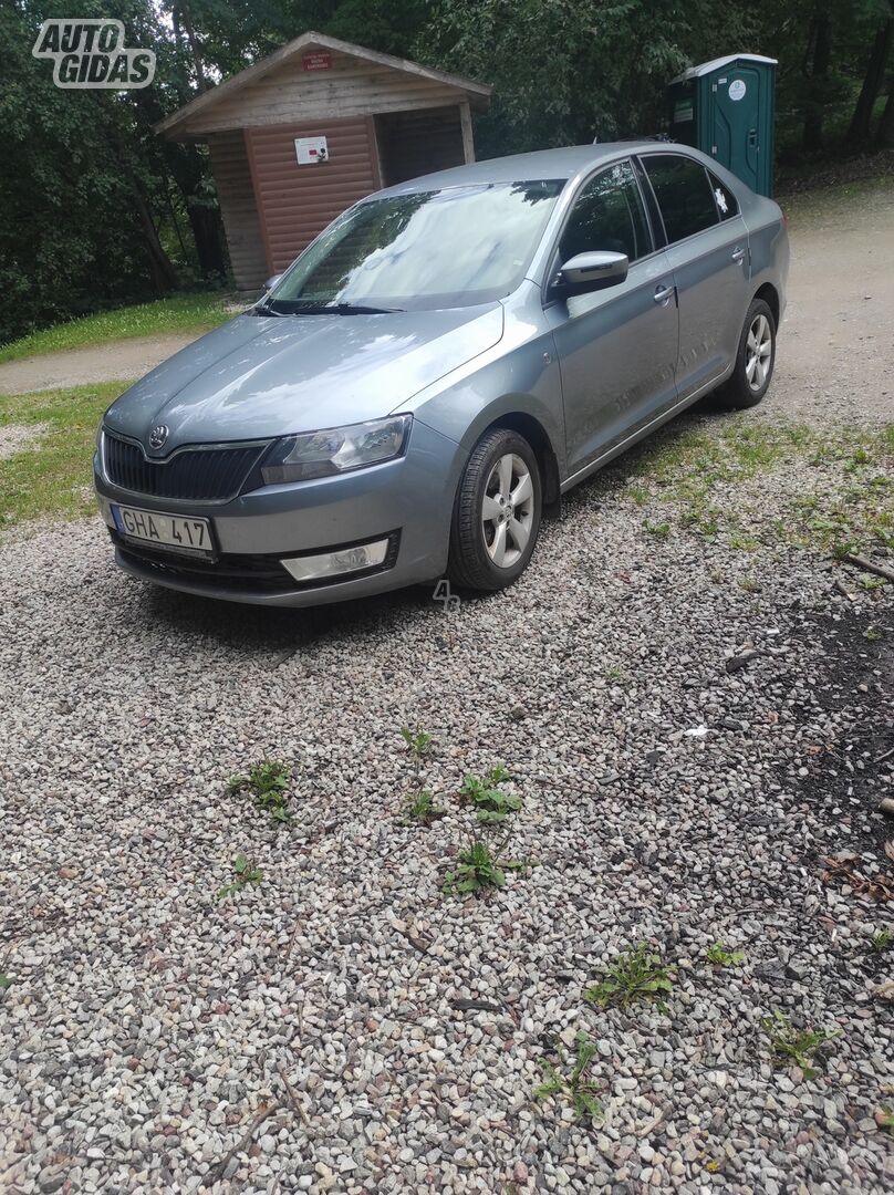 Skoda RAPID 2013 m Hečbekas