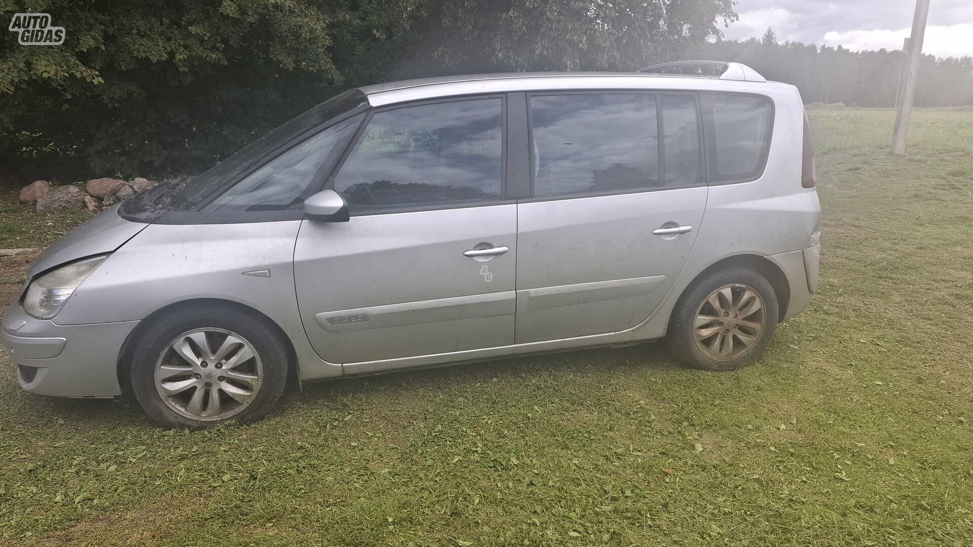 Renault Espace light alloy R17 rims