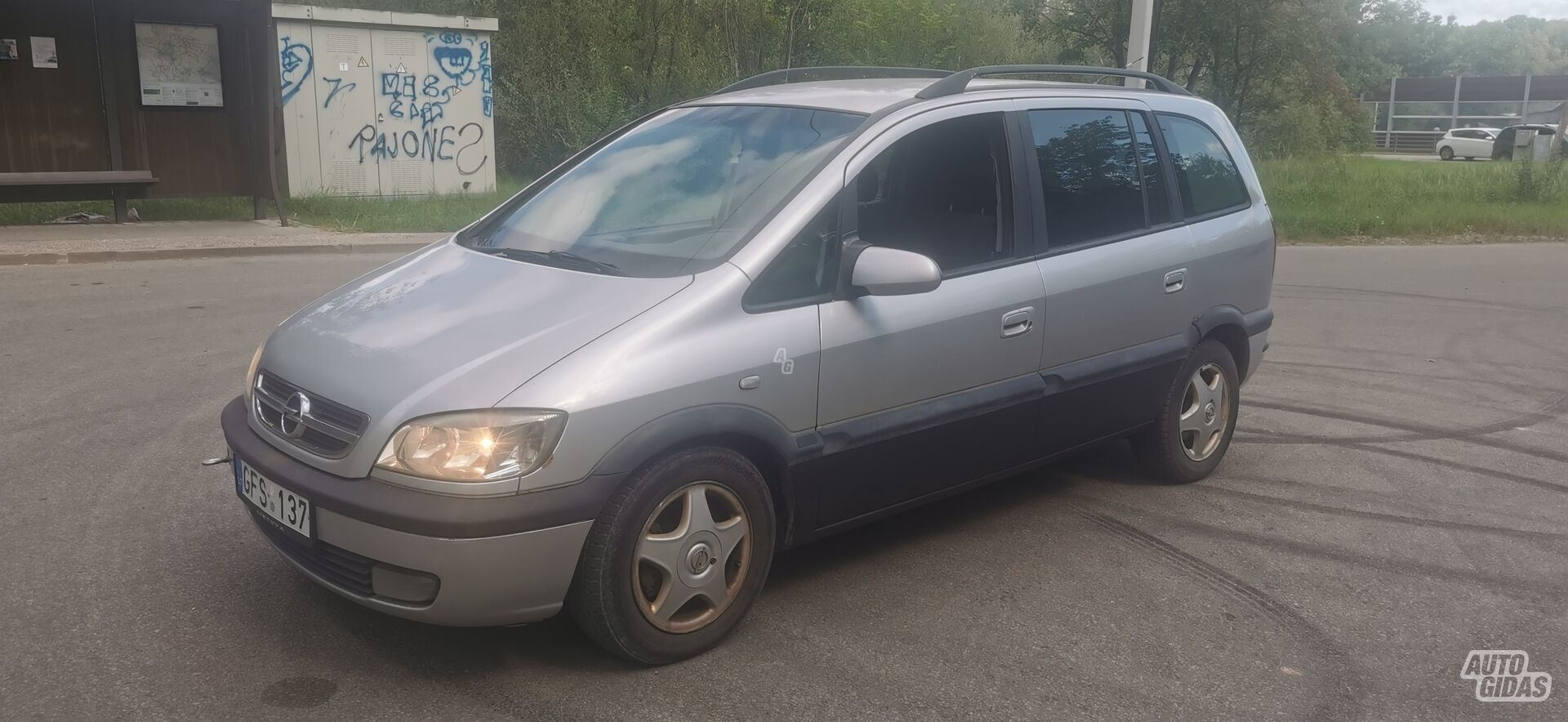 Opel Zafira 2003 m Vienatūris