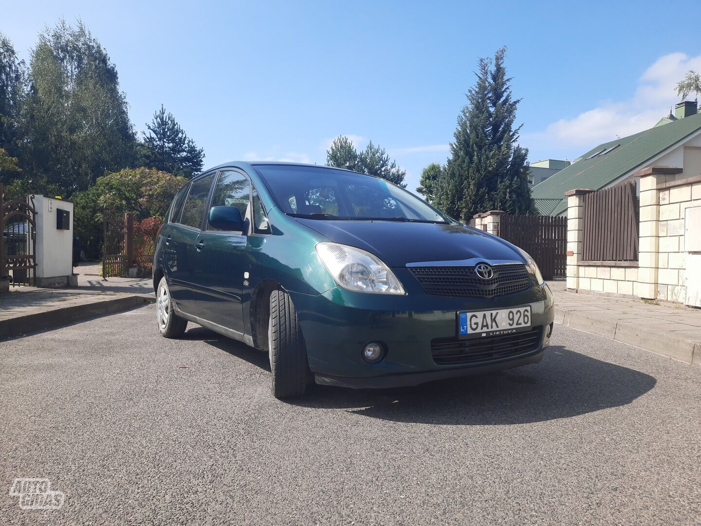 Toyota Corolla Verso 2002 m Hečbekas