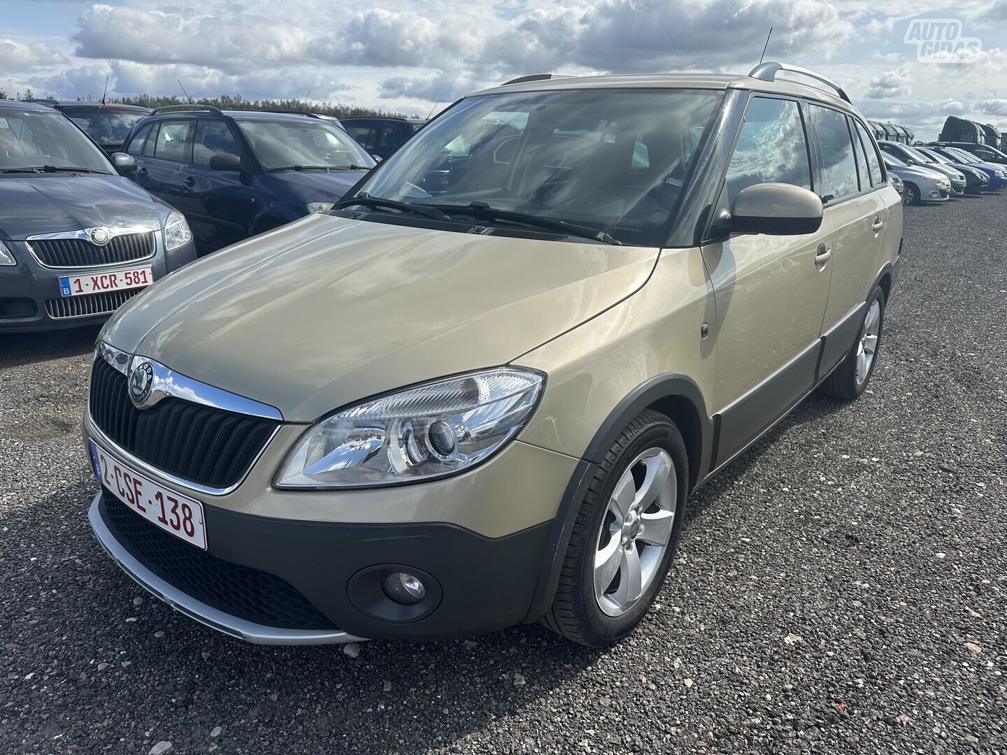 Skoda Fabia TDI Scout 2010 г