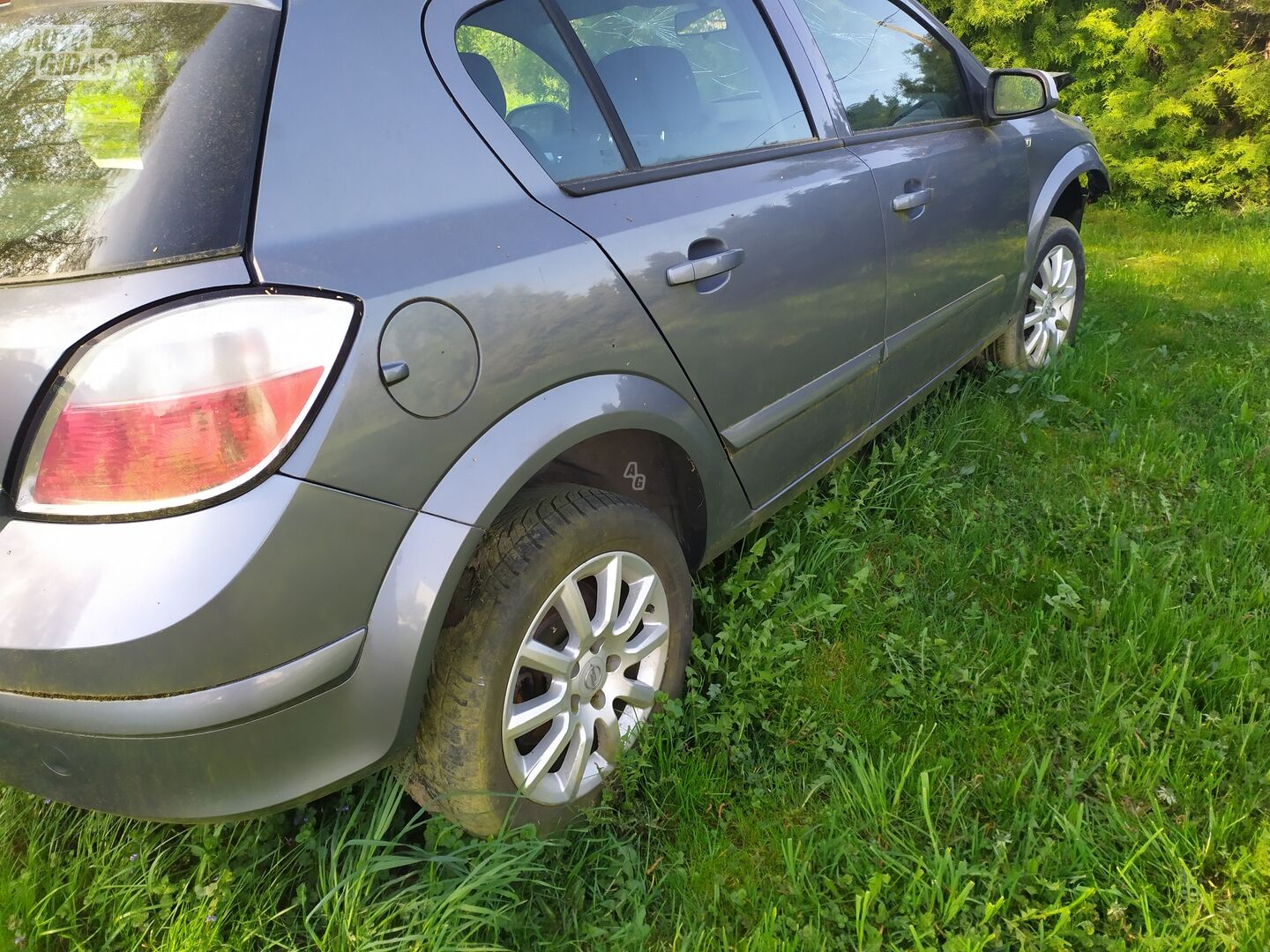 Opel Astra 2007 m dalys